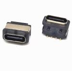 Conector impermeable SMT USB tipo C 4P IPX7